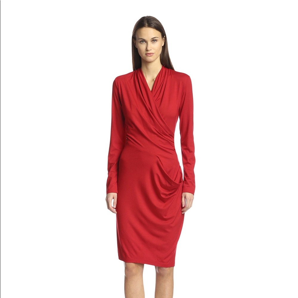 Draped Wrap Dress